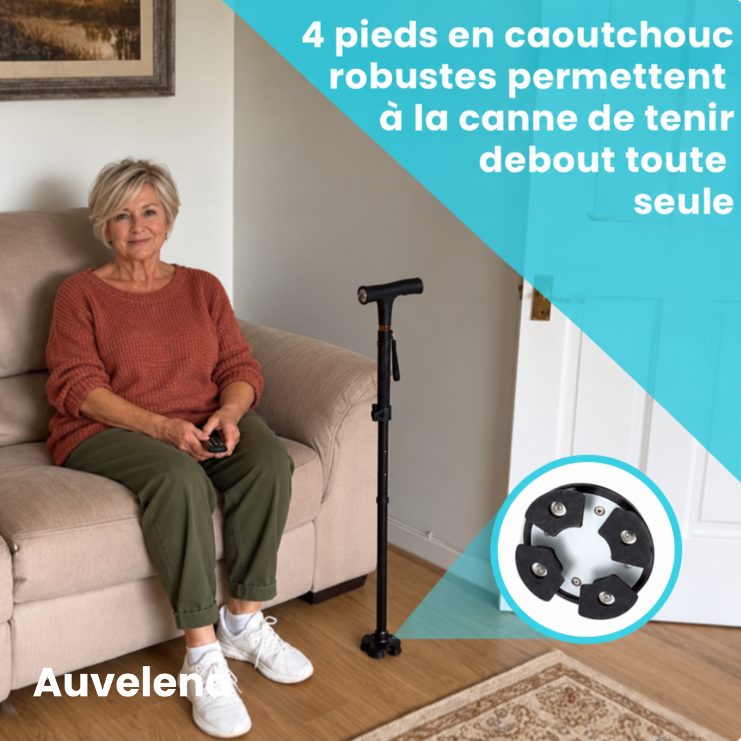 La canne qui vous redonne votre indépendance