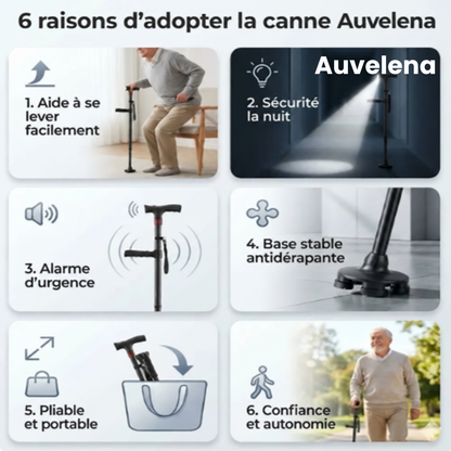 La canne qui vous redonne votre indépendance