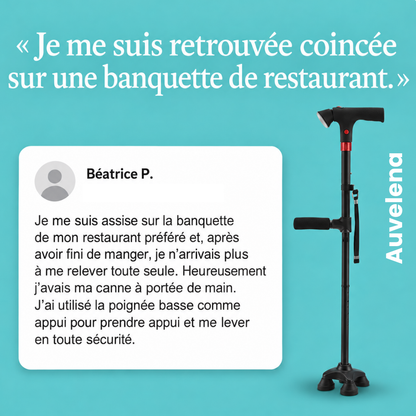 La canne qui vous redonne votre indépendance