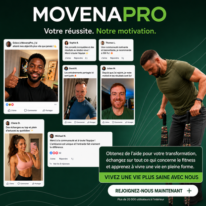 MovenaPro™ – Barre de Musculation & Bandes de Résistance